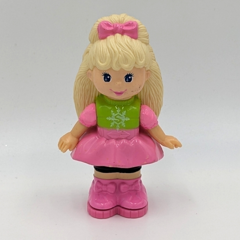 Vintage Sally Secrets Hole Punch Doll Figurine Happy Meal McDonald's 1993
